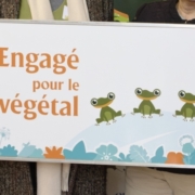 panneau engagé pour le végétal