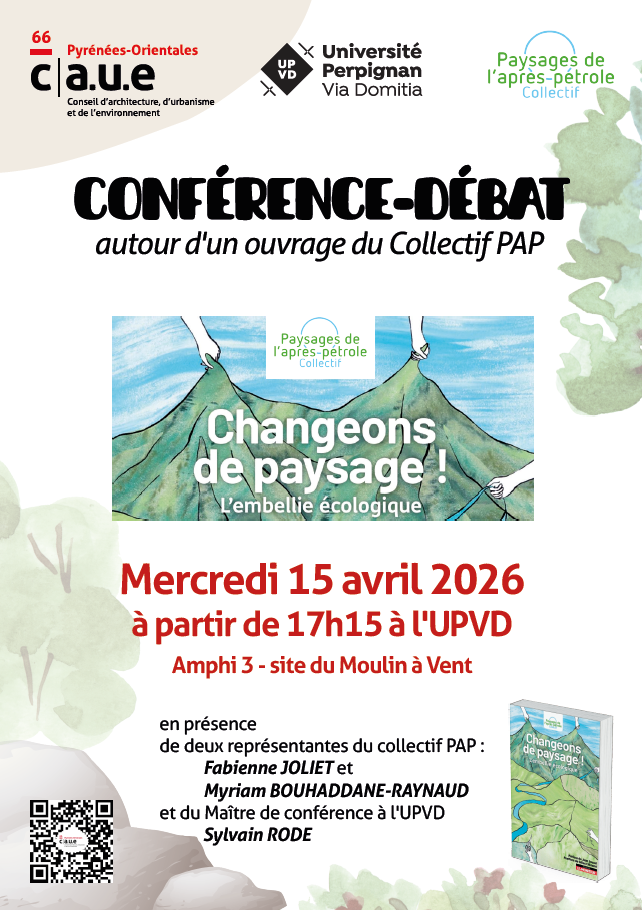 Conférence Changeons de paysage !